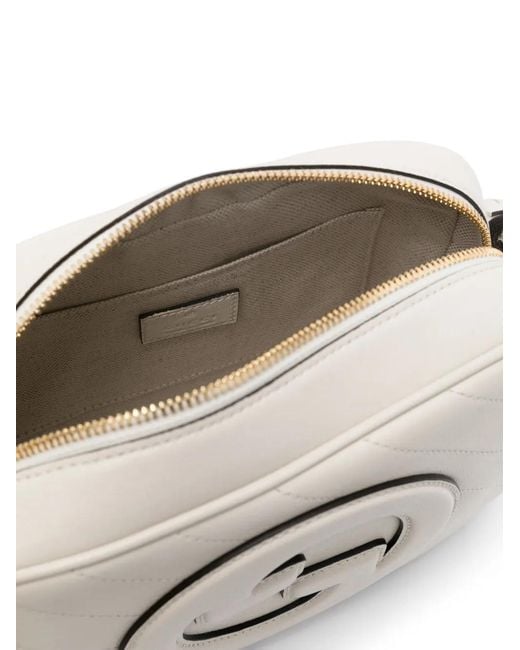 Gucci Natural Blondie Small Shoulder Bag, , Leather