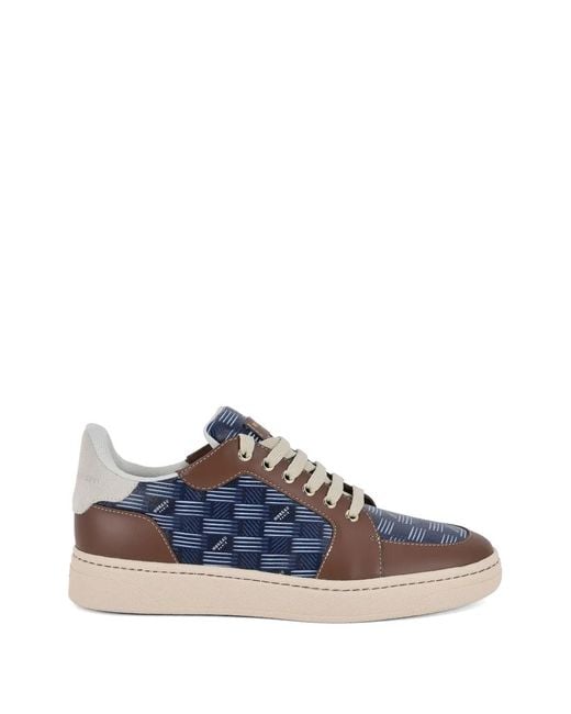 Giuseppe Zanotti Blue Gz Moreau Monogram Sneakers for men