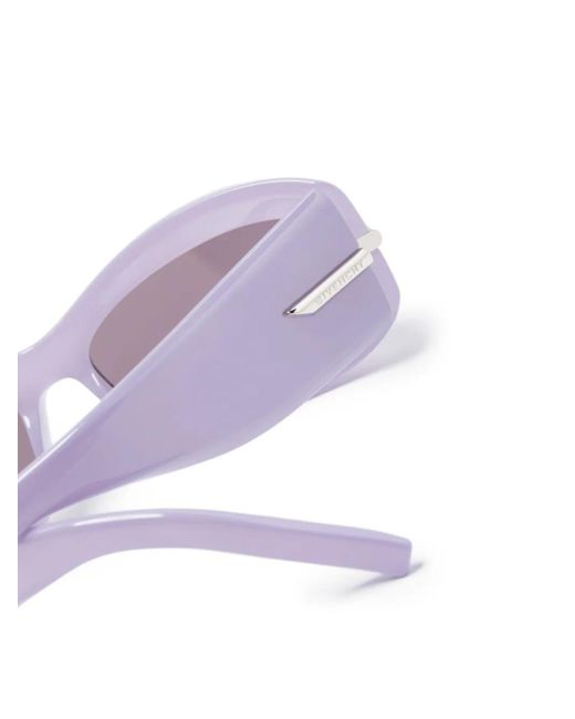 Givenchy Purple G180 Square-Frame Sunglasses
