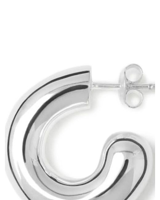 LIE STUDIO Metallic The Rose Earrings