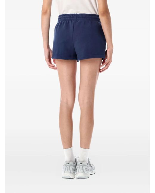 Nike Blue Fleece Drawstring Shorts