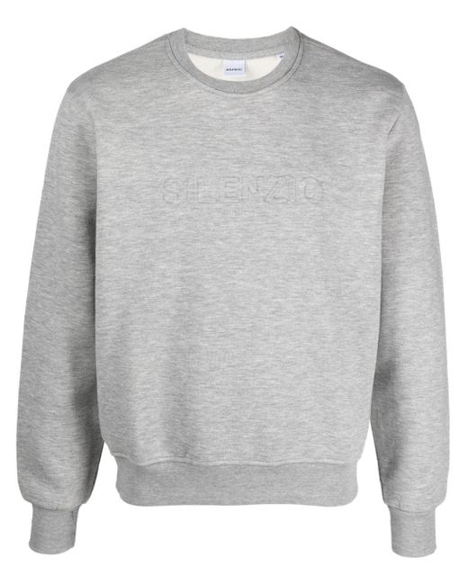 Aspesi Sweater Met Ronde Hals in het Gray voor heren
