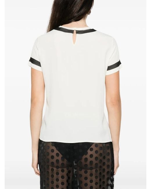 N°21 White Silk Blend Blouse