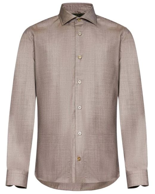 Franzese Collection Brown Donald Trump Shirt for men