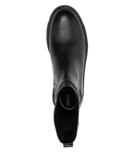 Geox Black Vilde Ankle Boots
