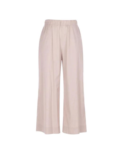 Max Mara Pink Elasticated-Waist Trousers