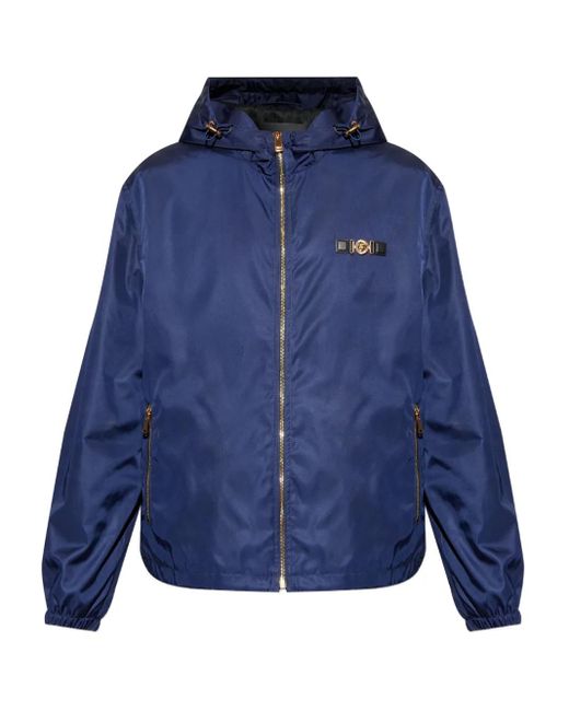 Light Jackets Versace de hombre de color Blue