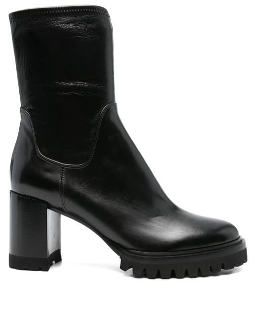 Truman ́s Black 80Mm Stretch Ankle Boots