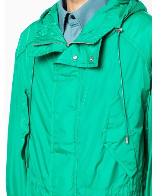 Juun.J Green Mid-Length Coat for men