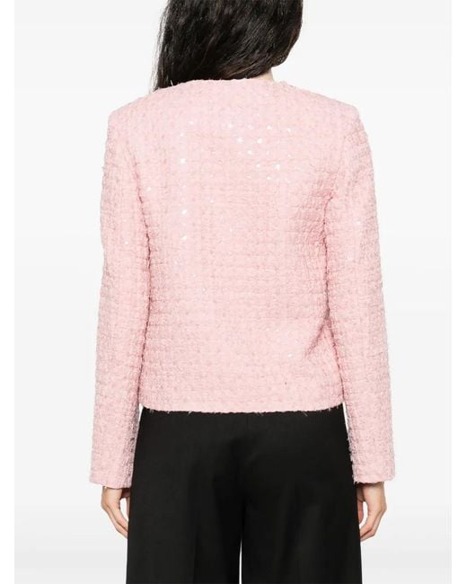 Nissa Pink Tweed Jacket