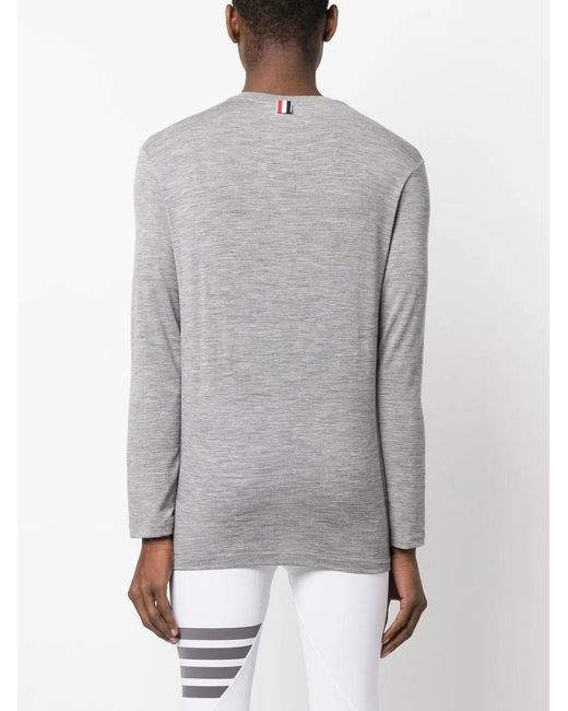 Thom Browne Gray Pullover for men