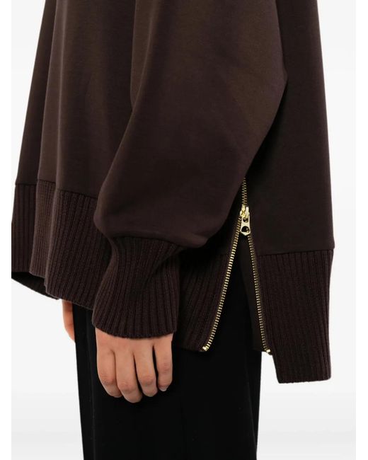 Varley Brown Pull Barker À Col Montant