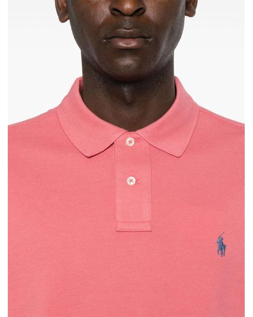 Polo à motif Polo Pony Polo Ralph Lauren pour homme en coloris Pink