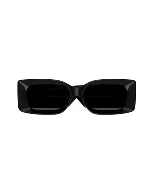 Occhiali Da Sole Squadrati Con Placca Medusa di Versace in Black