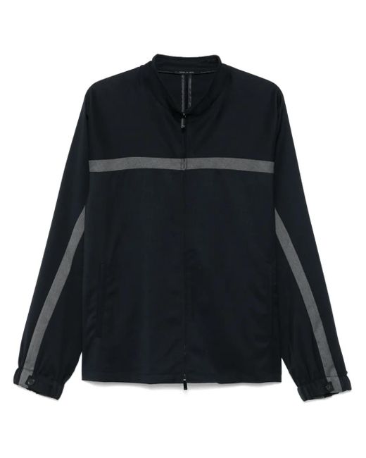 Emporio Armani Black Virgin-Wool Jacket for men