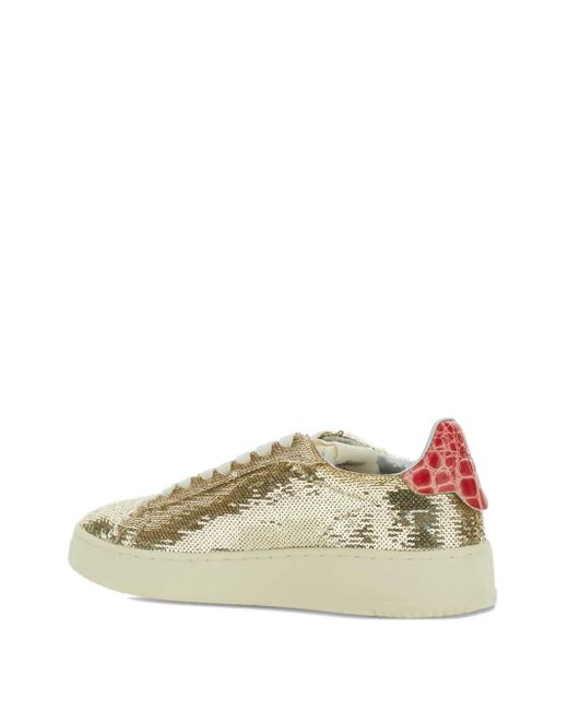 Autry Metallic Medalist Sneakers