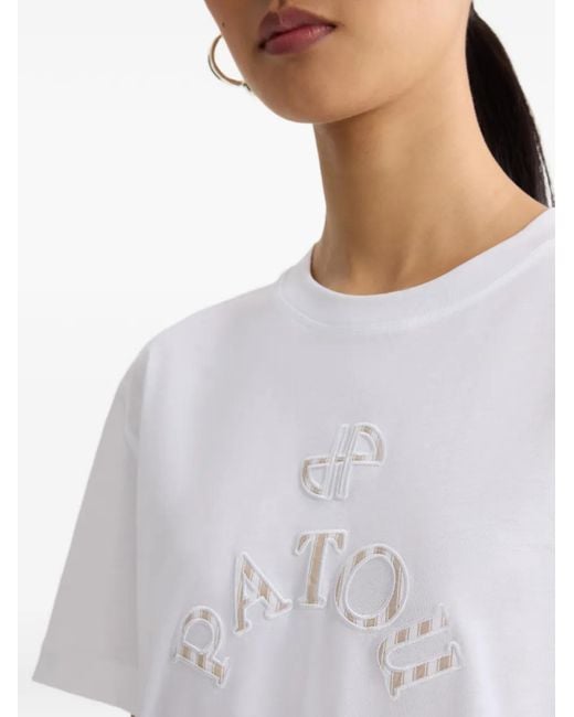 Patou White Logo T-Shirt
