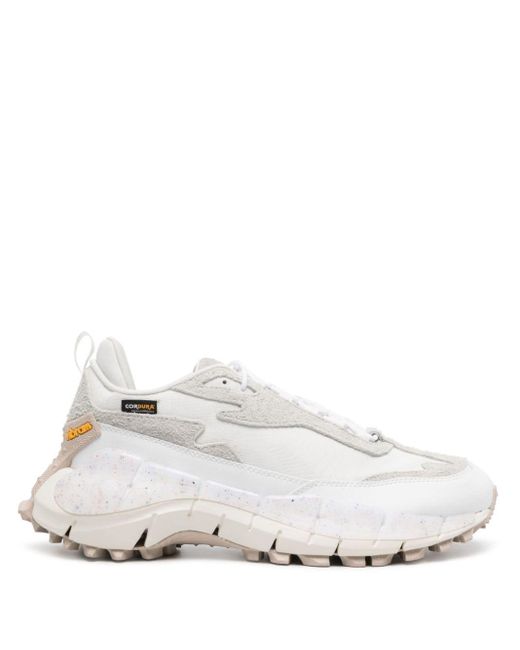 Reebok White Zig Kinetica 2.5 Edge Waterproof Sneakers for men