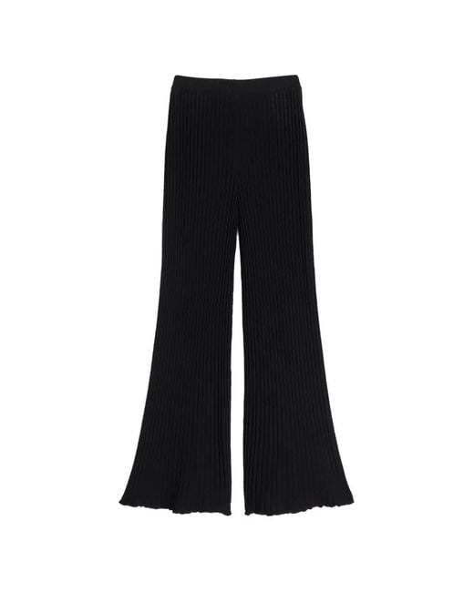 MACCAPANI Black Bouncy Trousers