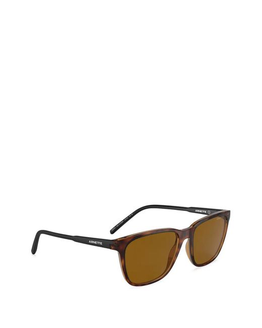 Arnette Brown Cortex Square-Frame Sunglasses for men