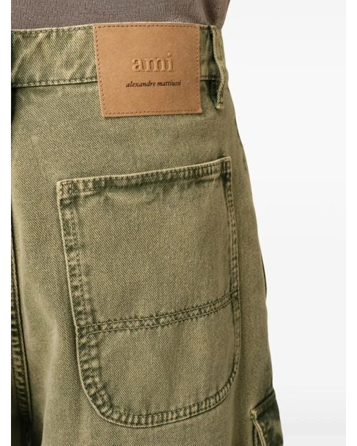 Bermuda À Coupe Ample AMI pour homme en coloris Green