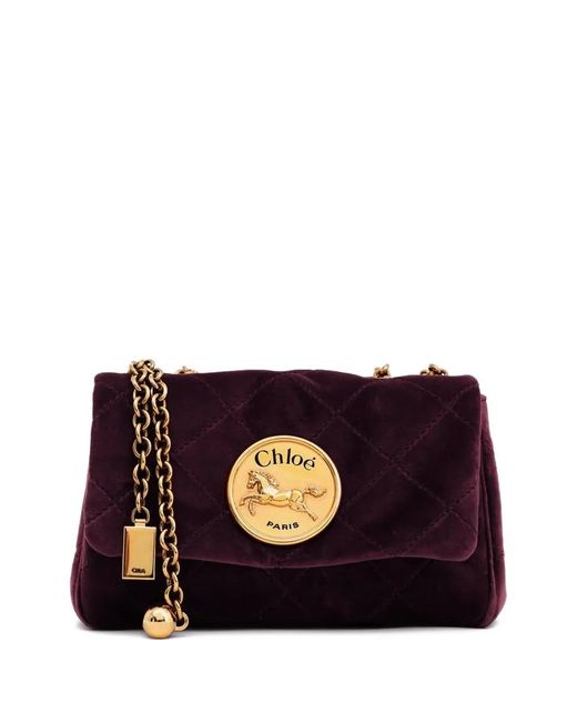 Chloé Black Small Heritage Shoulder Bag