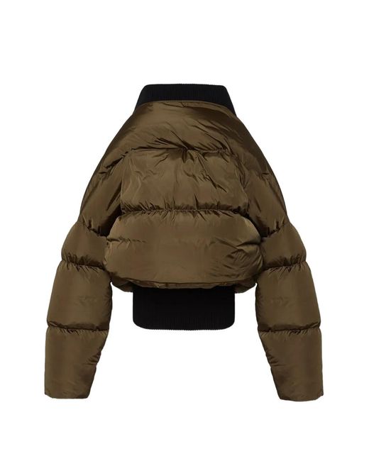 DSquared² Natural Big Ribbed Puffer Jacket