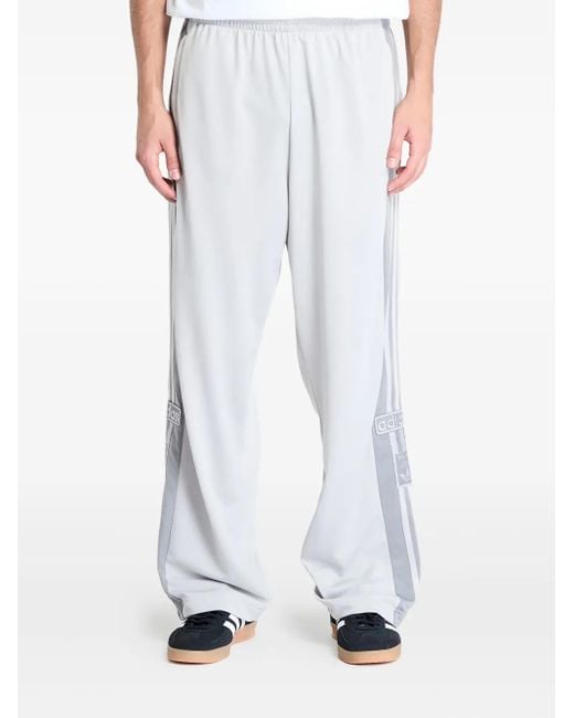 Adidas White Adibreak Track Pants for men