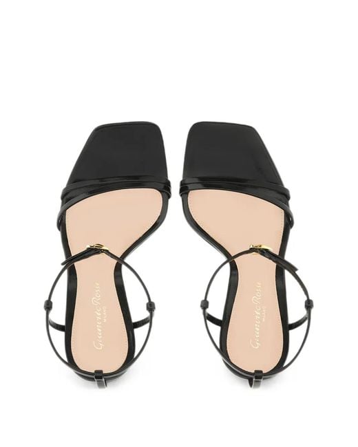Gianvito Rossi Metallic Lumiére Sandals