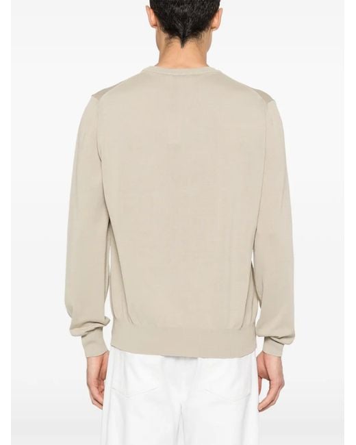 Canali Natural Crew-Neck Sweater for men