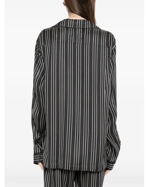 Tom Ford Gestreepte Blouse in het Gray
