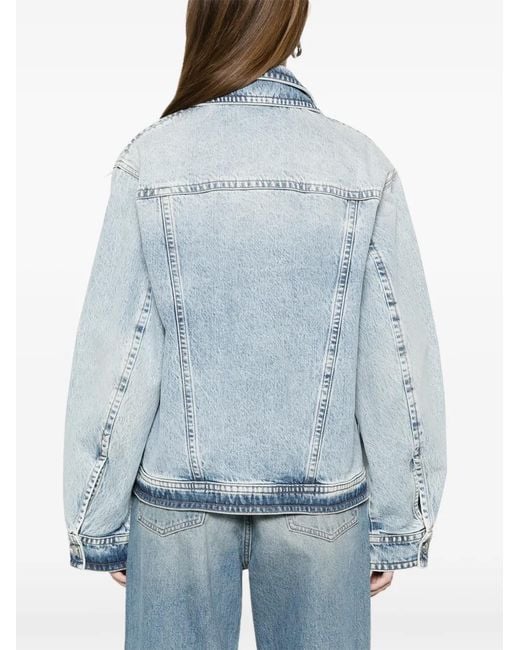 Sportmax Blue Flap-Pocket Jacket
