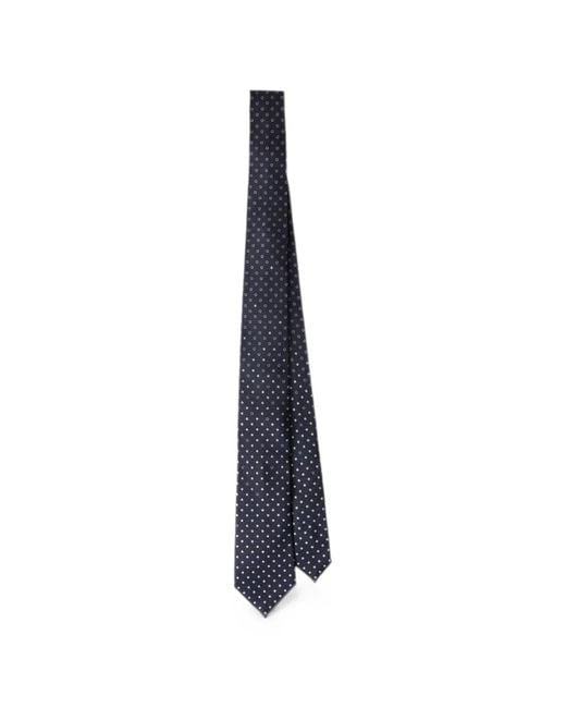 Prada Blue Silk Tie for men