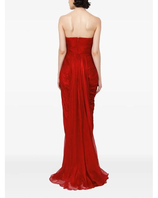IRIS SERBAN Red Gisselle Kleid