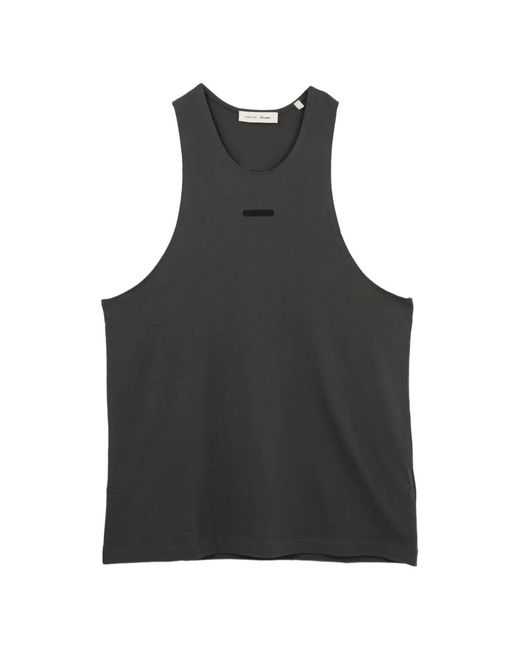Essentials Black Essential Tank for men