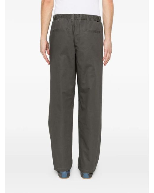 Samsøe & Samsøe Gray Elasticated-Waistband Trousers for men