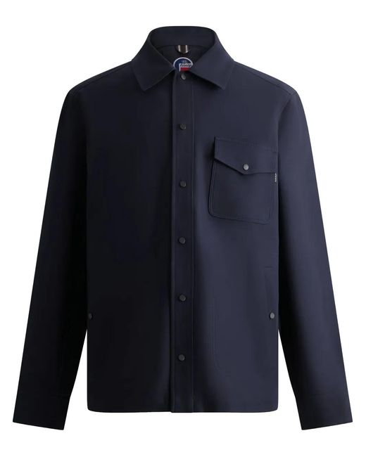 Fusalp Blue Jaymeo Shirt Jacket for men