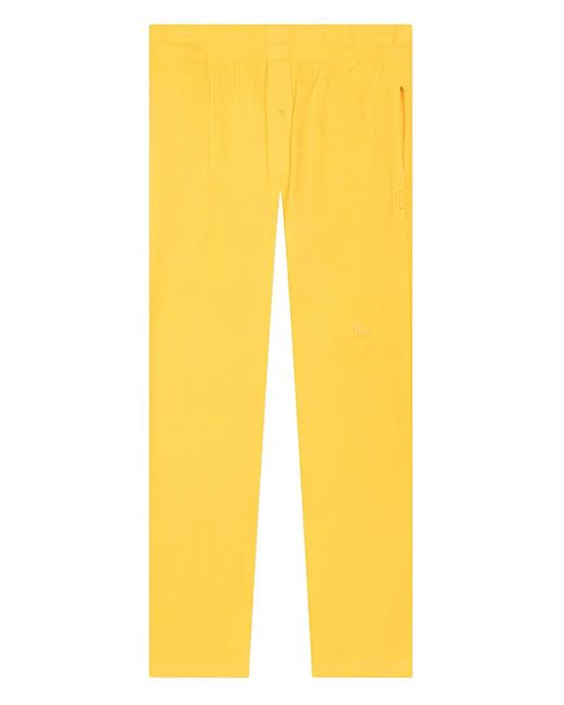 Advisory Board Crystals Yellow Sphene Logo-Patch Track Pants for men