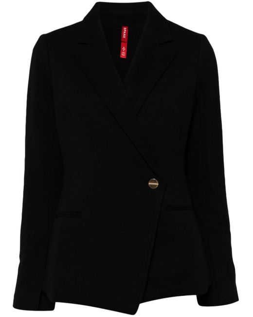 Spanx Black Perfect Double-breasted Blazer
