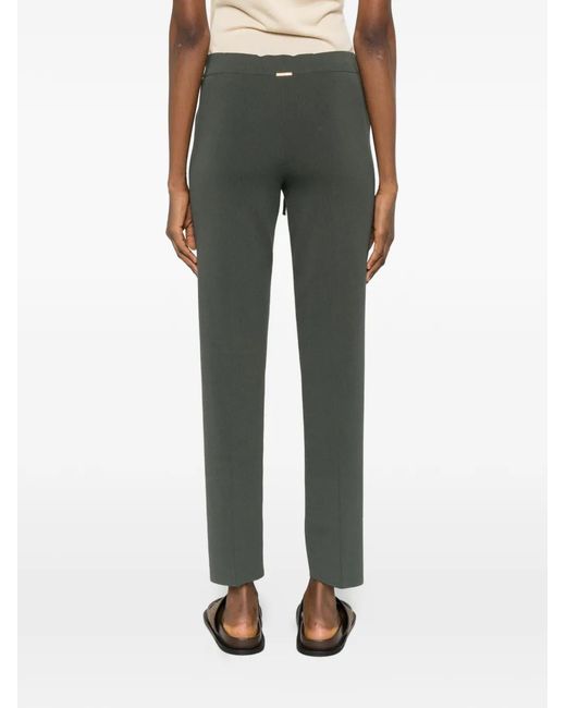 Twinset Gray Drawstring Track Pants