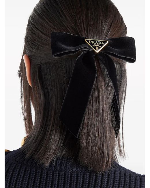 Prada Black Clips Accessories