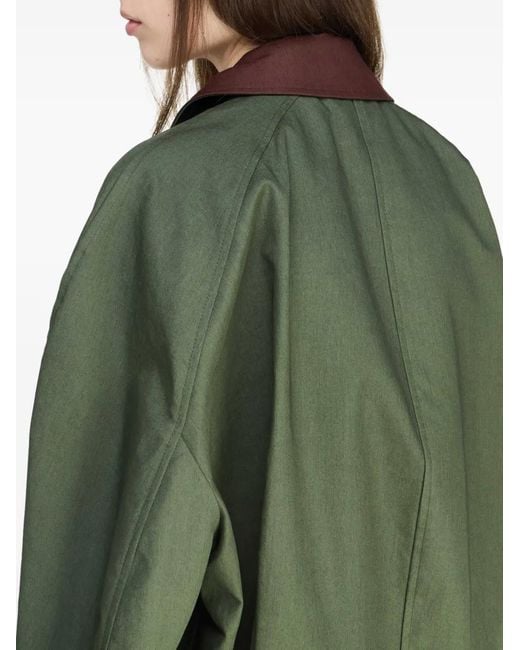 J.W. Anderson Green Rounded Jacket