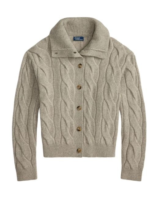 Polo Ralph Lauren Gray Sweater Cardigan Full Zip Clothing