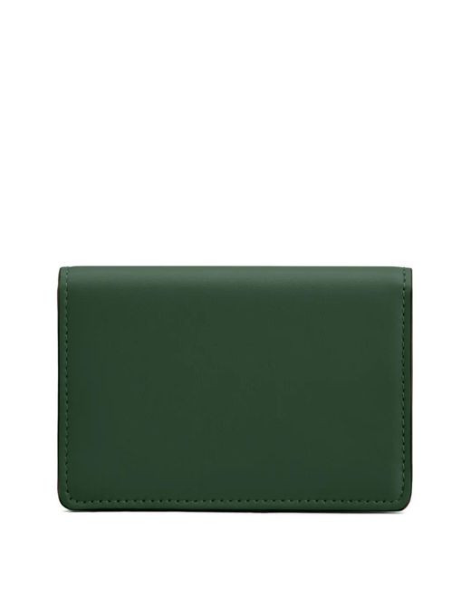 Tod's Green Leather Wallet