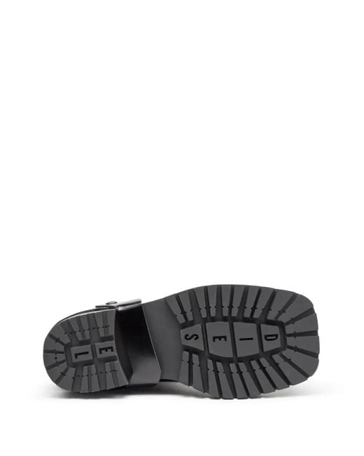 DISEL Texan CH レザーブーツ size41 メンズ DIESEL Texan Ch レザーブーツ ブラック | Lyst