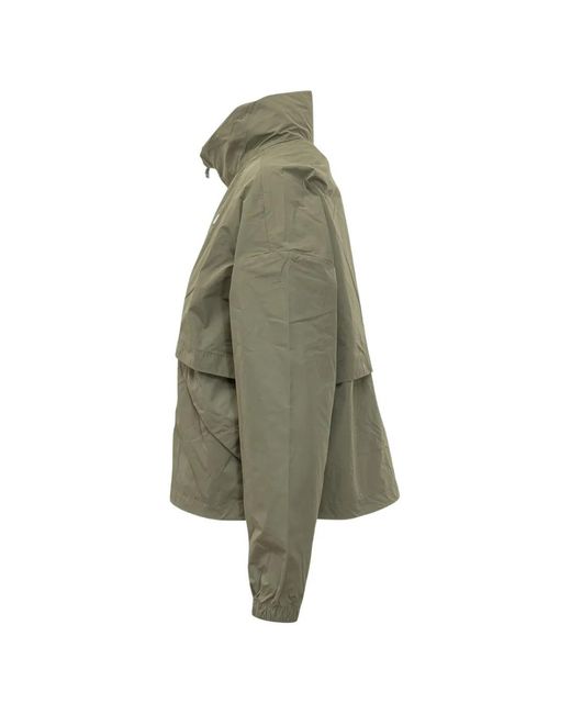 K-Way Green Aubette Memory Touch Zip Jacket