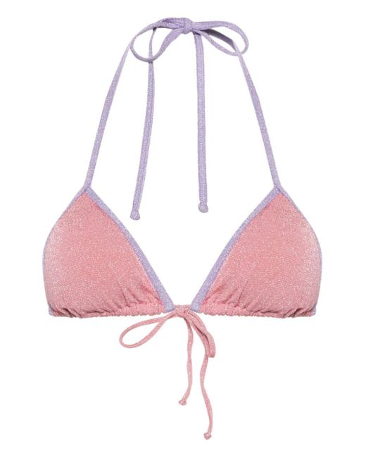 Top de bikini Leah Mc2 Saint Barth de color Pink