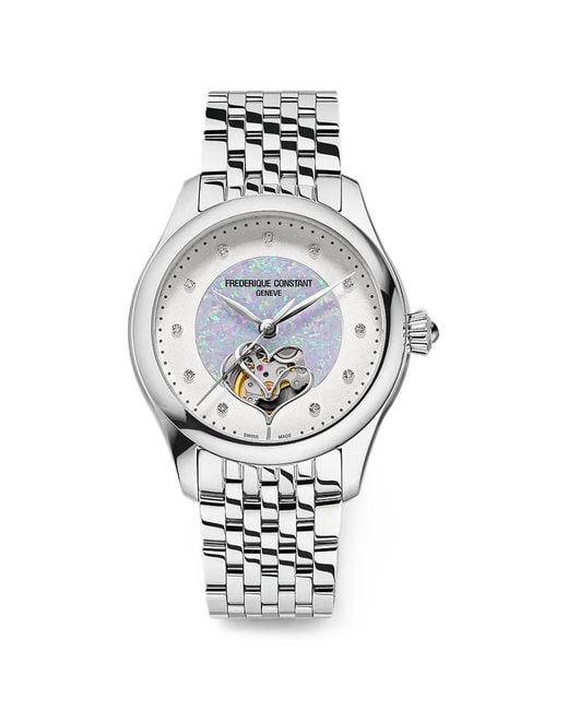 Frederique Constant Metallic Classics Double Heart Beat 36Mm Watch