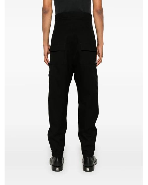 Rick Owens Black Dirt Bauhaus Trousers for men