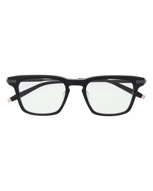 Akoni Black Zenith Square Tinted Sunglasses for men